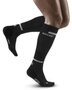 CEP the run socks - men - zwart - tot onder de knie met voet - per paar