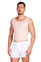LipoElastic - MTm Comfort - drukvest voor mannen - voor gebruik na gynaecomastie - huidskleur - op model