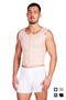 LipoElastic - MTm Comfort - drukvest voor mannen - voor gebruik na gynaecomastie - Zwart