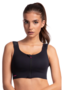 LipoElastic - PI Elite - postoperatieve compressie-bh - zwart - op model
