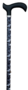 Gastrock  - aluminium wandelstok met Melbourne Soft greep - Luffa - in hoogte verstelbaar van 75 cm tot 98 cm - tot 120 kg bela