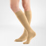 Bauerfeind - VenoTrain soft - AD - tricoband - Klasse 2 - unisex - open teen - caramel - paar