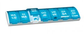 Pillendoosje voor 1 week - 1 vakje per dag - weekbox - Anabox Pillendoosje voor 1 week - 1 vakje per dag - weekbox - Anabox