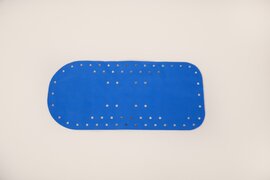 Atlantis - Anti-slip badmat - blauw - 75 x 35 cm  Atlantis - Anti-slip badmat - blauw - 75 x 35 cm
