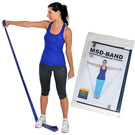 MSD-weerstandsband - Fitness band - Extra zwaar - Blauw - lengte 1,5m MSD-weerstandsband - Fitness band - Extra zwaar - Blauw - lengte 1,5m