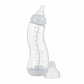 Difrax - Glazen Anti-Colic S-babyfles Natural - 250 ml Difrax - Glazen Anti-Colic S-babyfles Natural - 250 ml