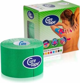 CureTape Classic kinesiotape - 5 cm x 5 m - groen