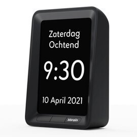 BBrain Basic Sprekende kalenderklok - zwart