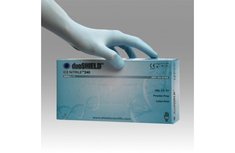 Medische handschoenen - nitril blauw - duoSHIELD - 240 mm - ongepoederd blue - 100 st Medische handschoenen - nitril blauw - duoSHIELD - 240 mm - ongepoederd blue - 100 st
