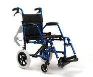 Vermeiren Bobby Transportstoel met kleine wielen - zitbreedte 48 cm - opplooibaar Vermeiren Bobby Transportstoel met kleine wielen - zitbreedte 48 cm - opplooibaar