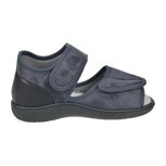 Bota Tecnica 5 comfortschoenen unisex - met gesloten hielen brede klittenband sluitingen - grijsblauw Bota Tecnica 5 comfortschoenen unisex - met gesloten hielen brede klittenband sluitingen - grijsblauw