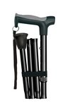 Hugo - Opvouwbare Wandelstok Derby Handvat - zwart - in hoogte verstelbaar 81 - 94 cm Hugo - Opvouwbare Wandelstok Derby Handvat - zwart - in hoogte verstelbaar 81 - 94 cm