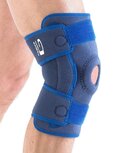 Neo G - Stabiliserende kniebrace open met scharnier - neopreen - blauw - one size Neo G - Stabiliserende kniebrace open met scharnier - neopreen - blauw - one size
