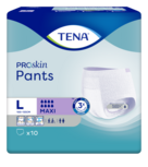 TENA ProSkin Pants Maxi L - Incontinentiebroekjes - 10 stuks - omtrekĀ tailleĀ 100 cm tot 135 cm TENA ProSkin Pants Maxi L - Incontinentiebroekjes - 10 stuks - omtrekĀ tailleĀ 100 cm tot 135 cm