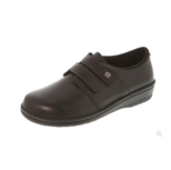Berkemann - Globo Concept - Sarah - gesloten comfortschoenen voor dames met velcro sluiting - uitneembare zool - leder - breedte H - zwart Berkemann - Globo Concept - Sarah - gesloten comfortschoenen voor dames met velcro sluiting - uitneembare zool - leder - breedte H - zwart